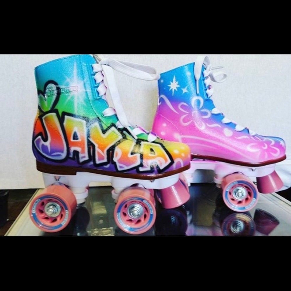 Kids Roller Skates, Sz 1